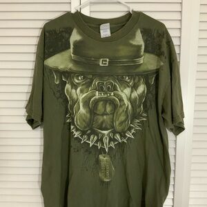 US Marines bulldog T-shirt size XL
